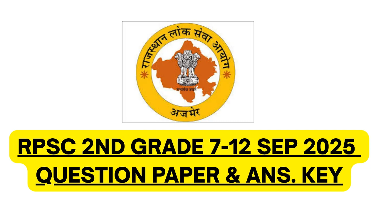 RPSC 2nd Grade